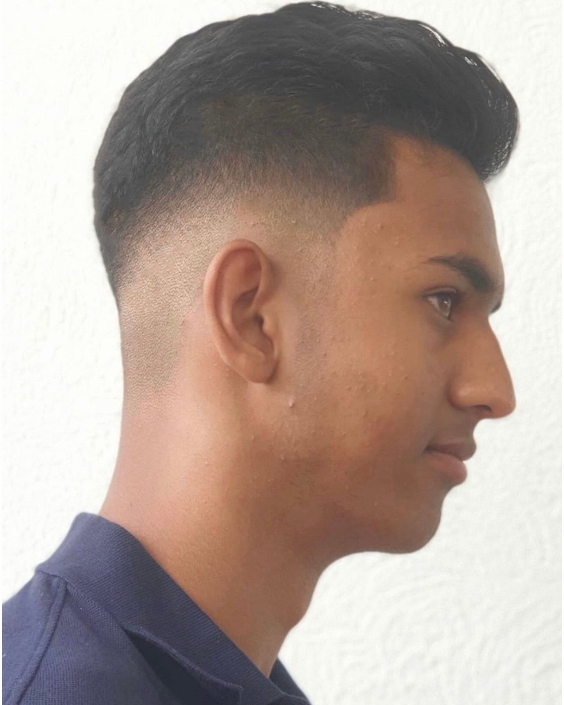 Haircut portfolio photo