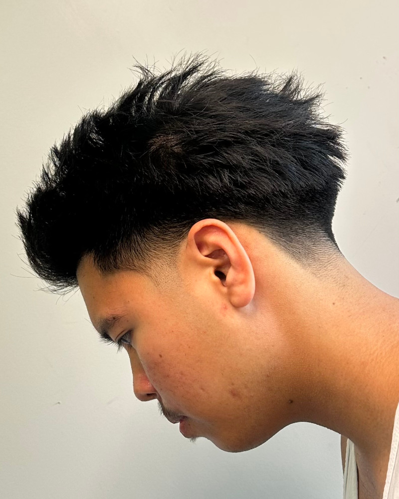 Haircut portfolio photo